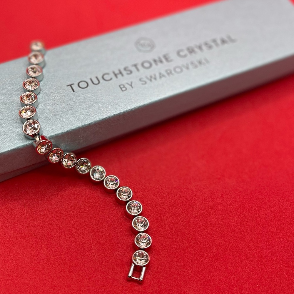 Touchstone Crystal White Ice Bracelet
